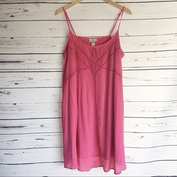 LOFT Dresses & Skirts - Loft sundress large pink flowy